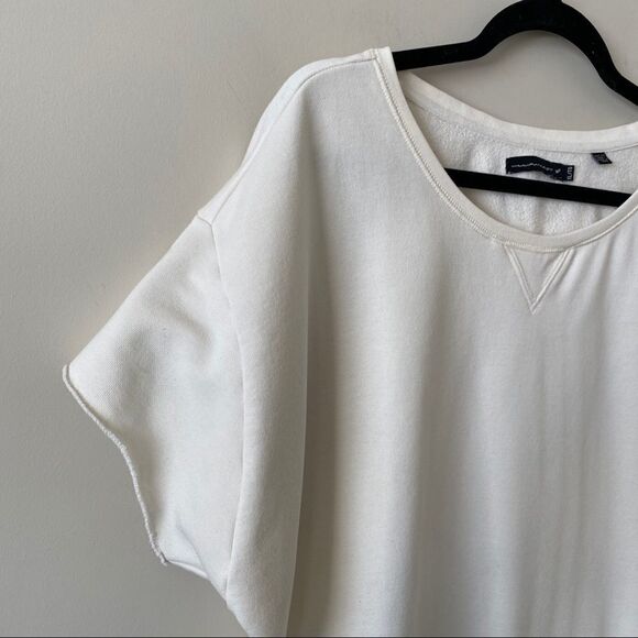 William Rast - Cropped Muscle Raw Hem Pullover - Picture 4 of 7